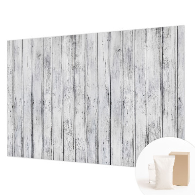 Large wall mural wallpaper with a wooden boards design