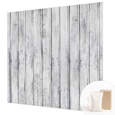 Large wall mural wallpaper with a wooden boards design