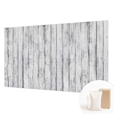 Large wall mural wallpaper with a wooden boards design