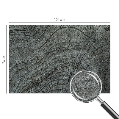 Modern wall mural with a natural wood grain pattern