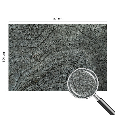 Modern wall mural with a natural wood grain pattern