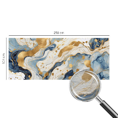 Non-woven wall mural featuring an abstract elegant design