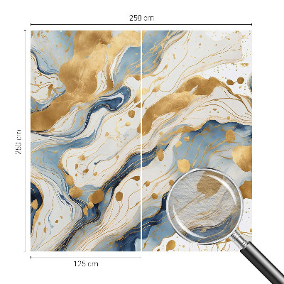 Non-woven wall mural featuring an abstract elegant design