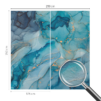 Wall mural Blue abstraction