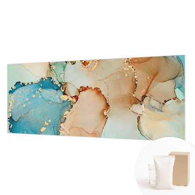 Wallpaper mural with a colorful abstract design