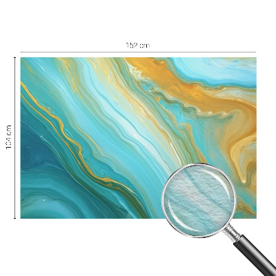 Photo wallpaper with an abstract waves design