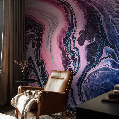 Wall mural for bedroom Colorful swirls