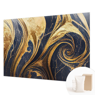 Wall mural for living room with marble patterns