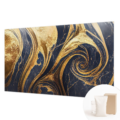 Wall mural for living room with marble patterns