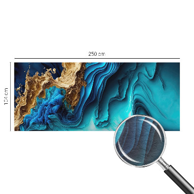 Bedroom wall mural wallpaper Energy waves