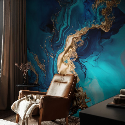 Wallpaper mural for living room Colorful abstraction