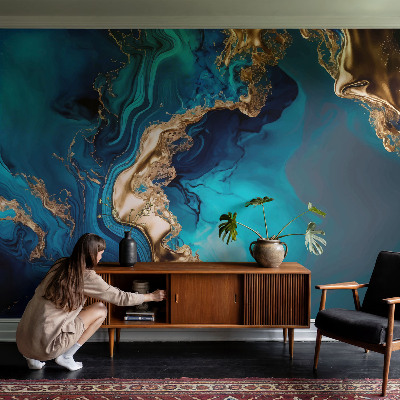 Wallpaper mural for living room Colorful abstraction