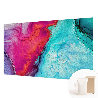 Large wallpaper mural Colorful wave