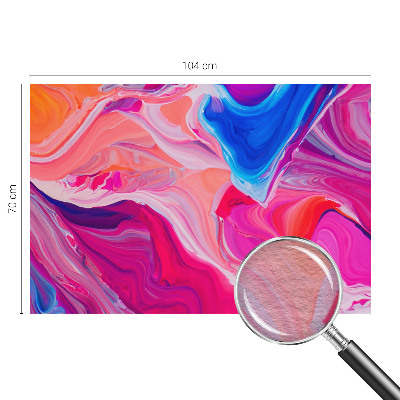 Large wall mural wallpaper with a liquid waves design