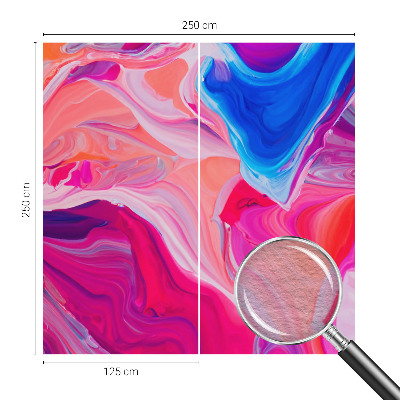 Large wall mural wallpaper Liquid waves