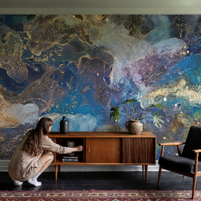 Custom size wall mural Cosmic mosaic