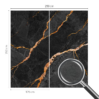 Modern wall mural for bedroom with marble vein pattern