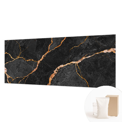 Modern wall mural for bedroom with marble vein pattern