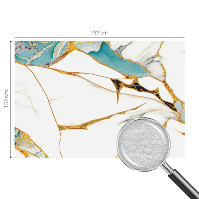Modern wall mural for living room with an elegant marble pattern