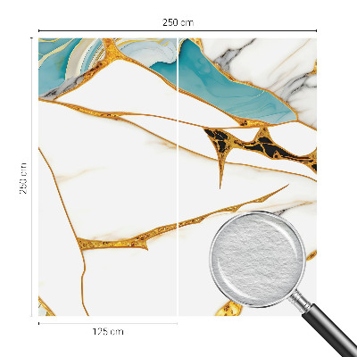 Modern wall mural for living room with an elegant marble pattern