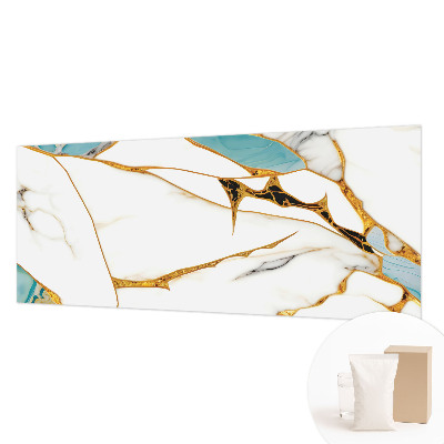 Modern wall mural for living room with an elegant marble pattern
