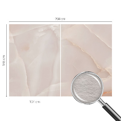 High quality wall mural wallpaper with a pink marble design