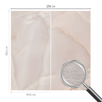 High quality wall mural wallpaper with a pink marble design