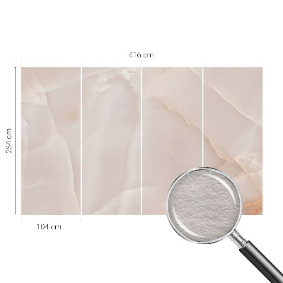 High quality wall mural wallpaper with a pink marble design