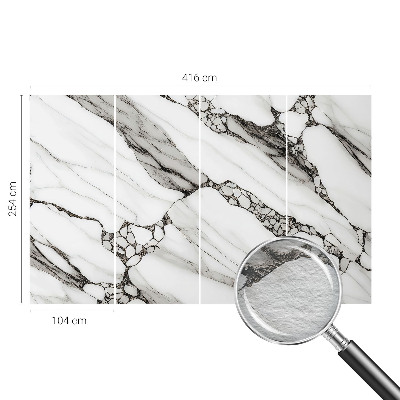Premium photo wallpaper with a stone pattern