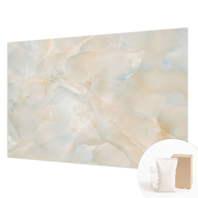 Decorative wall mural for living room with a subtle abstract design