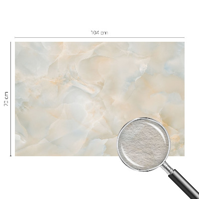 Decorative wall mural for living room with a subtle abstract design