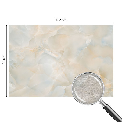 Decorative wall mural for living room with a subtle abstract design