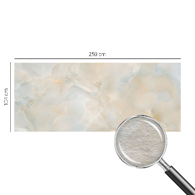 Decorative wall mural for living room with a subtle abstract design