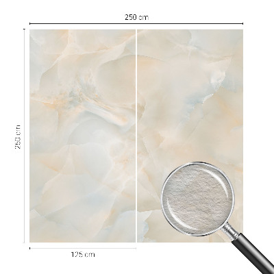Decorative wall mural for living room with a subtle abstract design