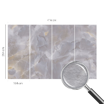 Non-woven wall mural Marble waves