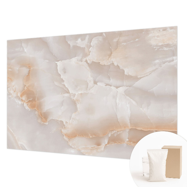 Wall mural with a stone pattern