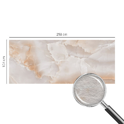 Wall mural with a stone pattern