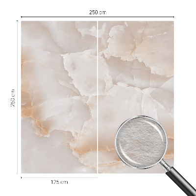 Wall mural with a stone pattern