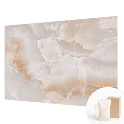 Wall mural with a stone pattern