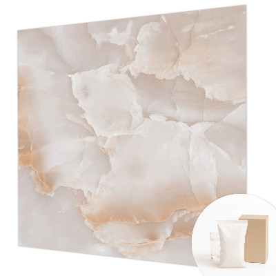 Wall mural with a stone pattern