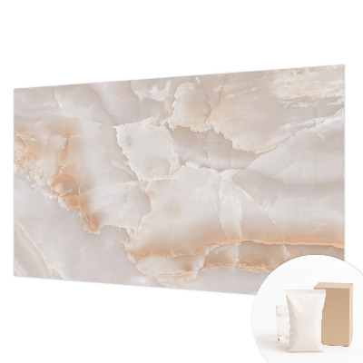 Wall mural with a stone pattern