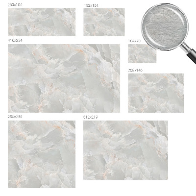 Non-woven photo wallpaper with a marble texture