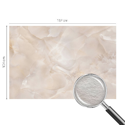 Wallpaper mural with a delicate marble pattern