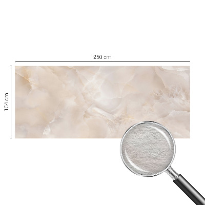 Wallpaper mural with a delicate marble pattern