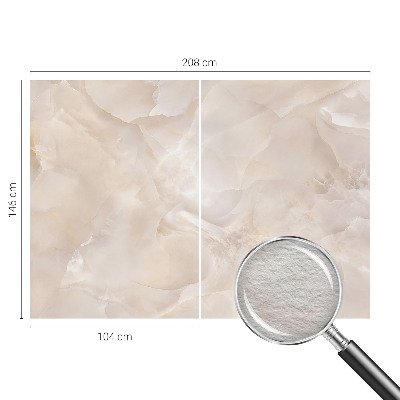 Wallpaper mural with a delicate marble pattern