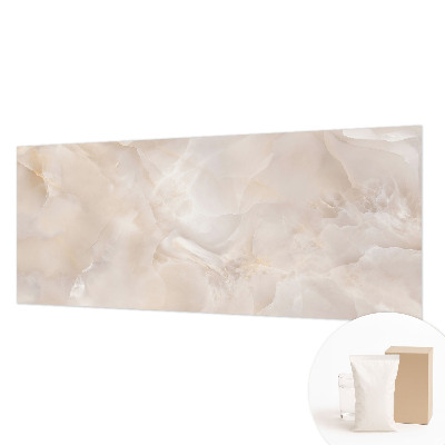 Wallpaper mural with a delicate marble pattern
