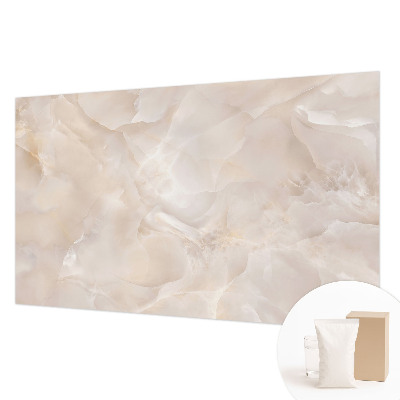 Wallpaper mural with a delicate marble pattern