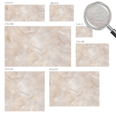 Wallpaper mural with a delicate marble pattern