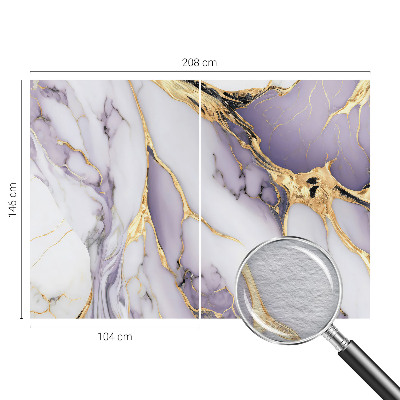 Photo wallpaper with an abstract marble pattern