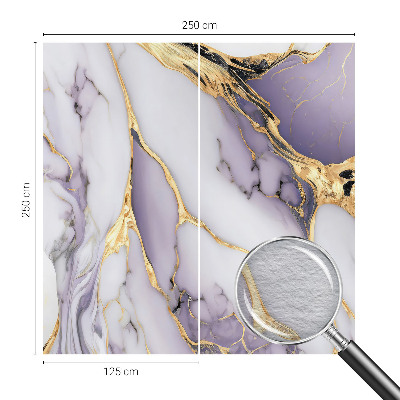 Photo wallpaper with an abstract marble pattern